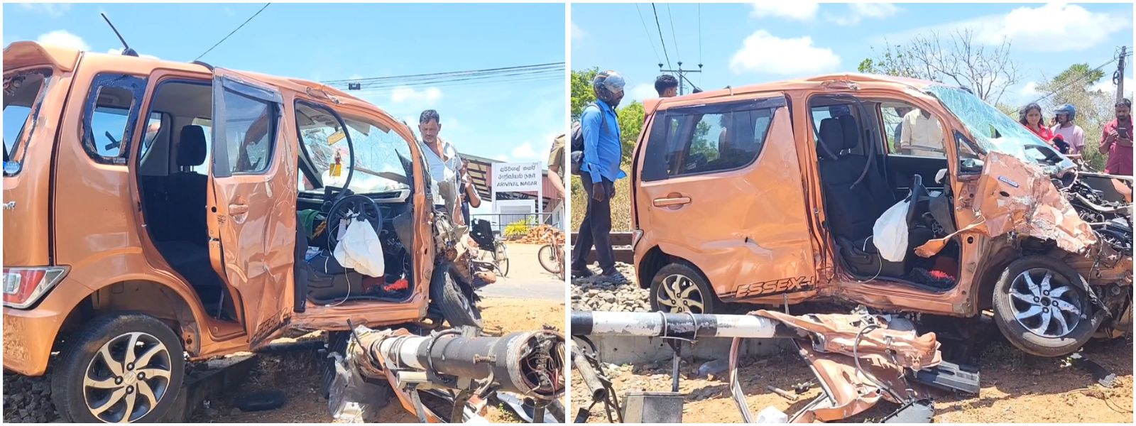 One Killed In Kilinochchi Railway Crossing Crash